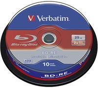 (TG. Confezione da 10) Verbatim BD-RE 25GB Blu-ray riscrivibile (BD-RE) - Confez