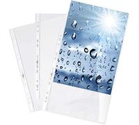 (TG. confezione da 100) Durable 267619 - Busta Premium Forata per Cataloghi, For