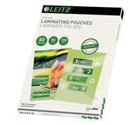 (TG. Confezione da 100) LEITZ Quality, Pellicole di laminazione, Formato A4, 2 x