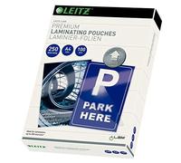 (TG. Confezione da 100) Leitz UDT Pellicole di Laminazione, 2 x 250 Micron, Conf