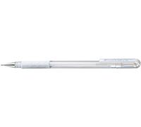 (TG. Confezione da 12) Pentel K118 Roller Gel Hybrid, Bianco 12 PZ - NUOVO