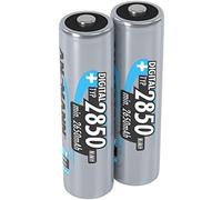(TG. Confezione da 2) ANSMANN Mignon AA Tipo 2850mAh Digital Batteria Ricaricabi