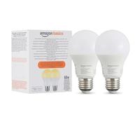 (TG. Confezione da 2 pezzi) Amazon Basics Lampadina LED intelligente A60, dimmer