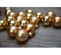 (TG. Confezione da 20 pezzi, 5.7 cm) KREBS & SOHN Set di 20 Palline di Natale pe