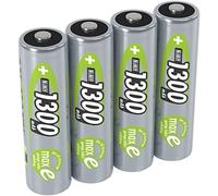 (TG. Confezione da 4) ANSMANN 5030792 Mignon Aa Tipo 1300Mah ad Alta Capacit Ut