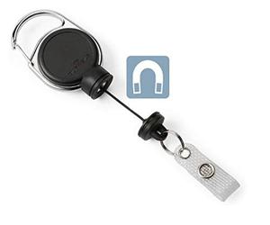 (TG. Confezione da 5) Durable - Pz. 1 chiocciola yo-yo extra strong nero 8329-01