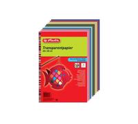 (TG. Confezione da 5) Herlitz 246413 - Carta trasparente, 20 x 30 cm, 10 fogli,