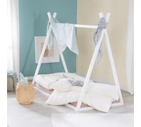 (TG. Culla) roba Lettino Montessori a Forma di Tenda 70 x 140 cm - Certificato F