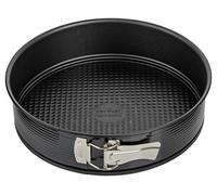 (TG. diametro 26 cm) Zenker Black Metallic Tortiera apribile 1 fondo, acciaio, N