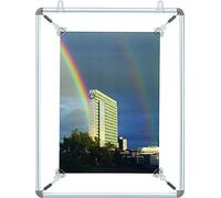 (TG. DIN A2) Franken BS1103 - Cornice a tensione, 52 x 69,4 cm, colore argento -