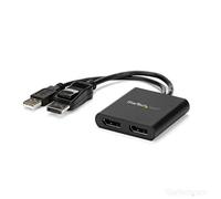 (TG. DisplayPort) StarTech.com Adattatore Splitter MST Hub, DisplayPort a 2 Port