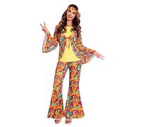 (TG. Donne: 12-14) amscan 9907006 - Costume da donna Hippy, taglia 45-44, da don