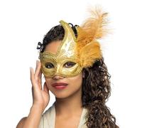 (TG. doré) Boland Veneziana Maschera per Occhi Venice Paarezioso, Colore Gold,