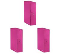 (TG. Dorso 10 cm (Confezione da 3)) LEITZ Wow Cartella Progetti in Cartoncino Pl
