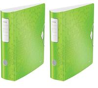 (TG. Dorso 8.2 cm (Confezione da 2)) Leitz Active WOW Raccoglitore con Meccanism