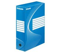 (TG. Dos 100mm) Esselte-Confezione di 25 scatole per archiviazione Dos 100mm blu