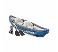 (TG. Due posti) Intex 68389NP - Kayak Gonfiabile Wyoming C2, 2 posti, Blu, 307x8