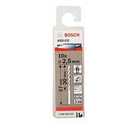 (TG. Durchmesser: 2.5/Gesamtlänge in mm: 57) Bosch 2608585875 - Punta per metal