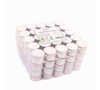 (TG. Durchmesser: 3,8 cm) Pajoma - Candele tealight, Senza Profumo, 100 Pezzi, D