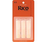 (TG. Durezza: 3.5) Confezione da 3 ance Rico per clarinetto soprano in SI bemoll