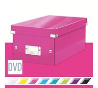 (TG. DVD) LEITZ CLICK & STORE contenitore per DVD - Fucsia metallizzato - 604200