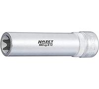 (TG. E14 Torx) Hazet 880Lg-E14 Inserto Chiave a Bussola Torx, Argento, Attacco Q
