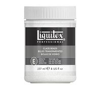 (TG. Effekte - Medien) Liquitex Glass Beads Acrylic Texture Gel-8oz - NUOVO