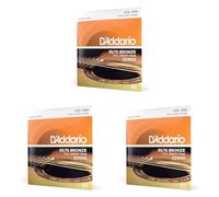 (TG. Einheitsgröße (Confezione da 3)) D'Addario Set Corde Chitarra Acustica |