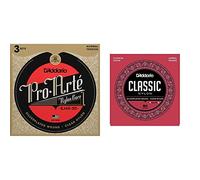 (TG. EJ45, Normal Tension) D'Addario EJ45-3D Set Corde Classica Pro Arte & EJ27N