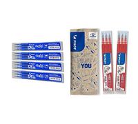 (TG. Ersatzmine 0,7 | blau) Frixion BLS-FR7 Rollerball Refill 0.7 mm Blu 4 x Set