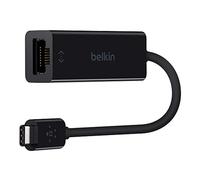 (TG. Ethernet) Belkin F2CU040btBLK Adattatore da USB-C a Gigabit Ethernet, Compa