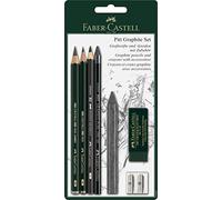 (TG. FC112997) Faber Castell Pitt"", colore: grafite-Imballaggio Kit blister - N
