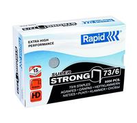 (TG. fino a 15 fogli) RAPID Punti metallici Super Strong 73/6 - 24890200 - NUOV