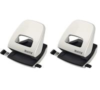 (TG. Fino a 30 Fogli (Confezione da 2)) Leitz Pratica Perforatrice da Ufficio, C