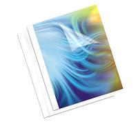 (TG. Format 3mm) Fellowes 5379701 A4 PVC Bianco 20pezzo(i) cartellina - NUOVO