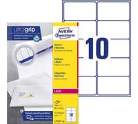 (TG. Format 99,1 x 57 mm) Avery White Address Label - Laser - L7173 - NUOVO