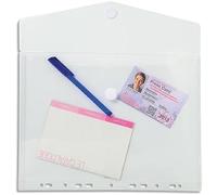 (TG. Format classer 21x29,7cm) EXACOMPTA Bustina da 5 buste in velcro perforat