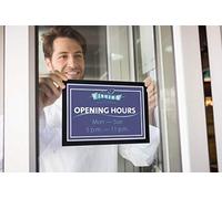 (TG. Formato A4) Durable 484101 - Duraframe Sun, Cornice Espositiva per Vetrate