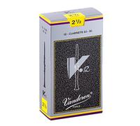 (TG. forza 2.5) Vandoren V12 Boite de 10 Anches Clarinette Sib n.2,5 - NUOVO