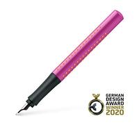(TG. Füller) Faber-Castell 140914 penna stilografica Grip 2010, M Rosa/Arancion