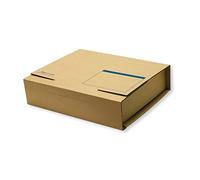 (TG. Für Ordner bis 8cm Breite) Elba 1004210 marrone naturale scatola per spedi