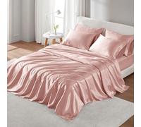 (TG. Full) Madison Park Essentials Set di lenzuola in raso lussuose e setose con