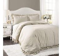 (TG. Full/Queen) Lush Decor Reyna, Poliestere, Grano, Full/Queen - NUOVO