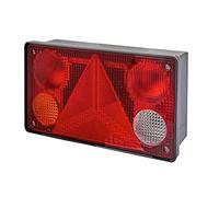 (TG. Funzioni luce: 8) HELLA Luce posteriore - Lampadine - 12V / 24V - Montaggio