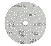 (TG. Grana 180) Mirka Iridium Premium carta abrasiva Ø 150 mm a strappo 121 for