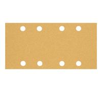 (TG. Grana 60) Bosch Professional 50x Carte abrasive Expert C470 con 8 fori (per