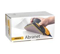 (TG. Grana P80) Mirka Abranet strisce di levigatura a rete 70x125 mm a strappo/g