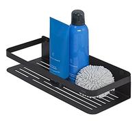 (TG. Grande) Tiger Caddy Duschkorb Rechteck groß Schwarz Cestello Doccia, Accia