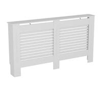 (TG. Grande) Vida Designs Milton Copritermosifone Mobiletto Moderno in MDF Verni