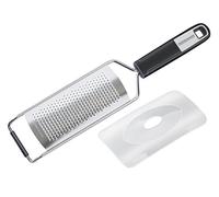(TG. Handreibe fein 30 cm) FACKELMANN 25777 Manuale, Acciaio Inox, Grattugia a M